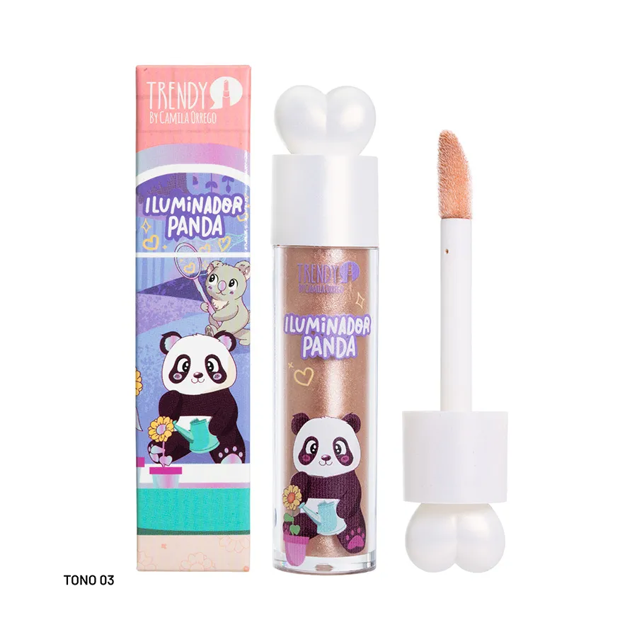 iluminador liquido panda trendy 3