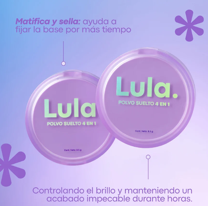 POLVO SUELTO 4 EN 1  LULA 5