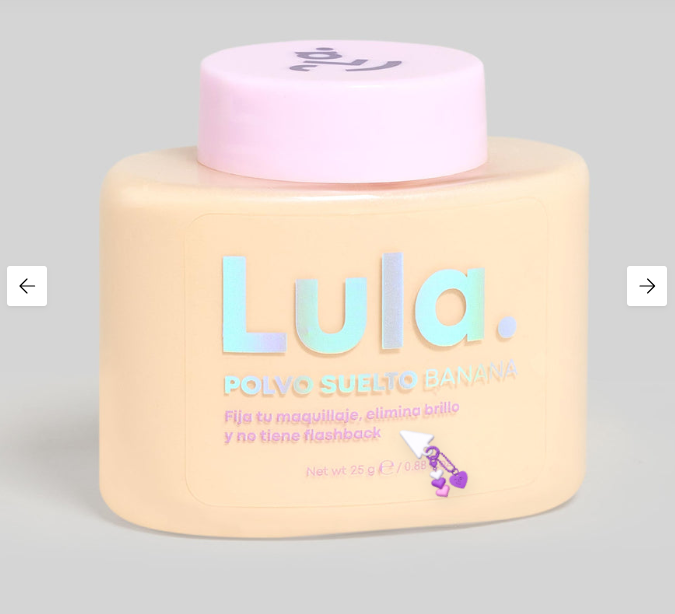 Polvo Suelto Traslúcido Banana LULA 1