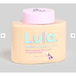 Polvo Suelto Traslúcido Banana LULA