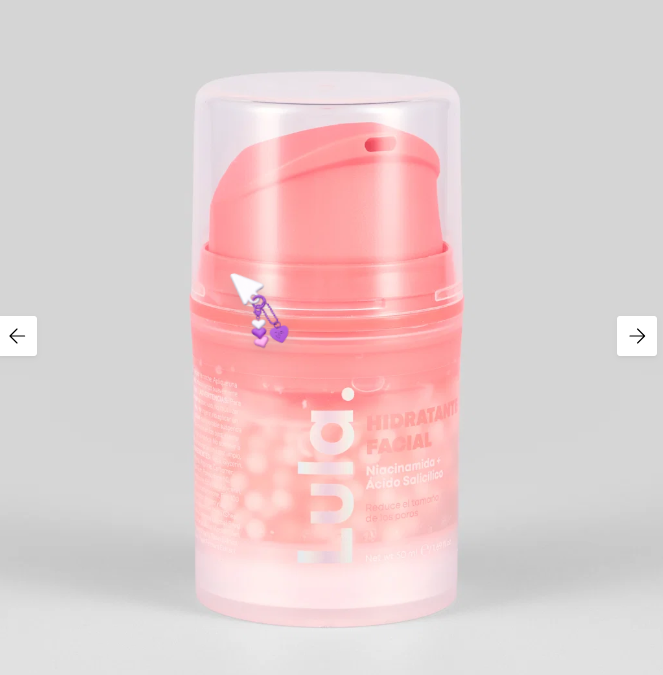 Hidratante Facial con perlas LuLa 2