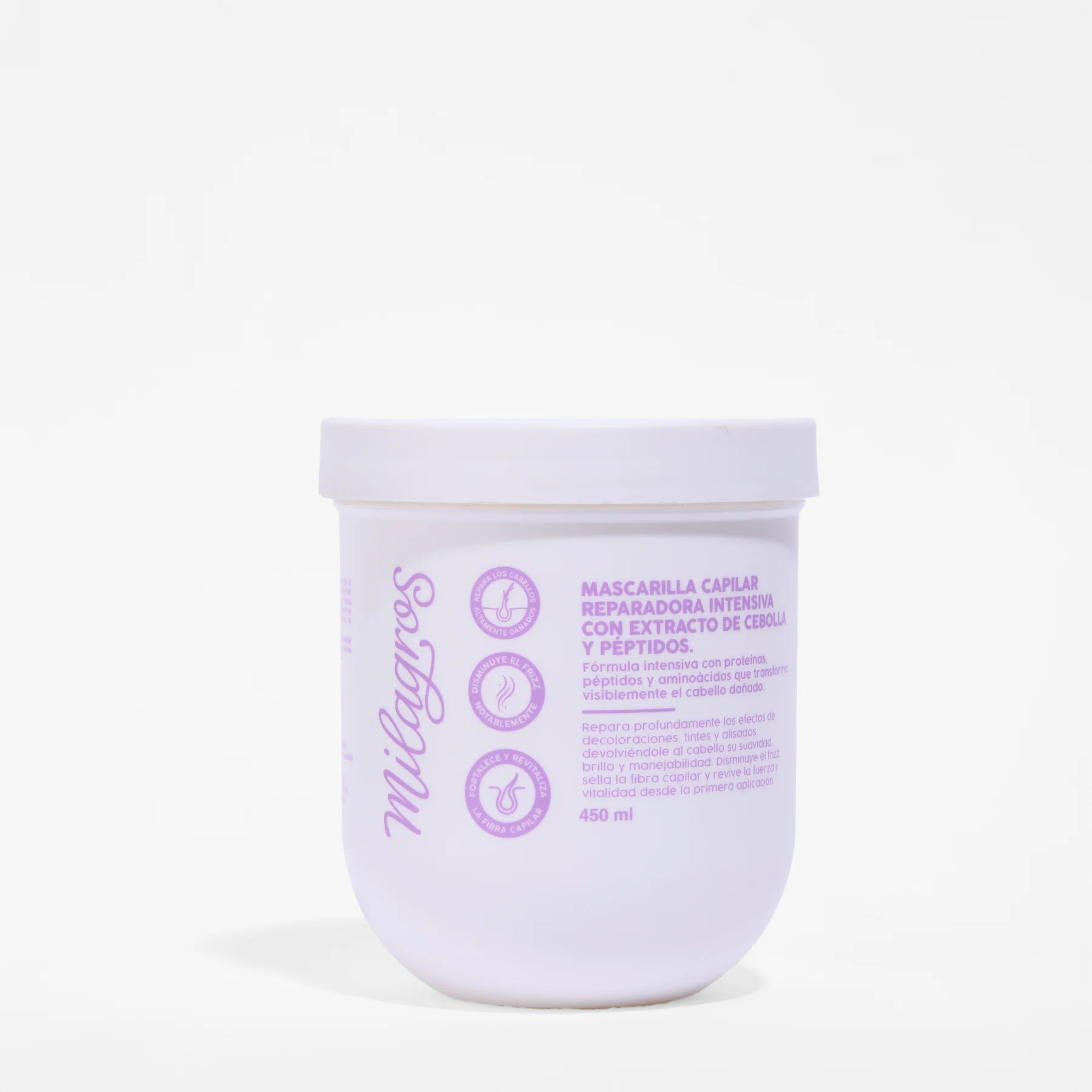Mascarillas Capilares Milagros – Nutrición, Reparación Intensiva y Control Frizz 2