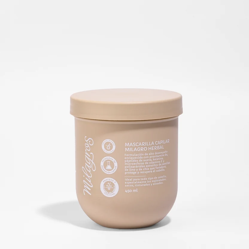 Mascarillas Capilares Milagros – Nutrición, Reparación Intensiva y Control Frizz 3