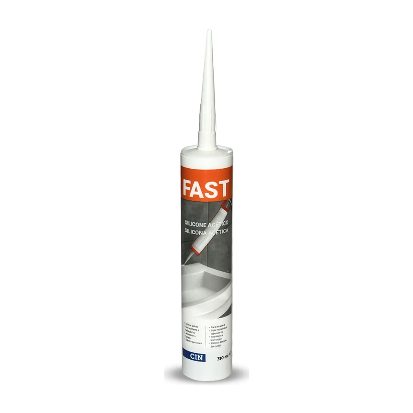 Fast Silicone Acético 1