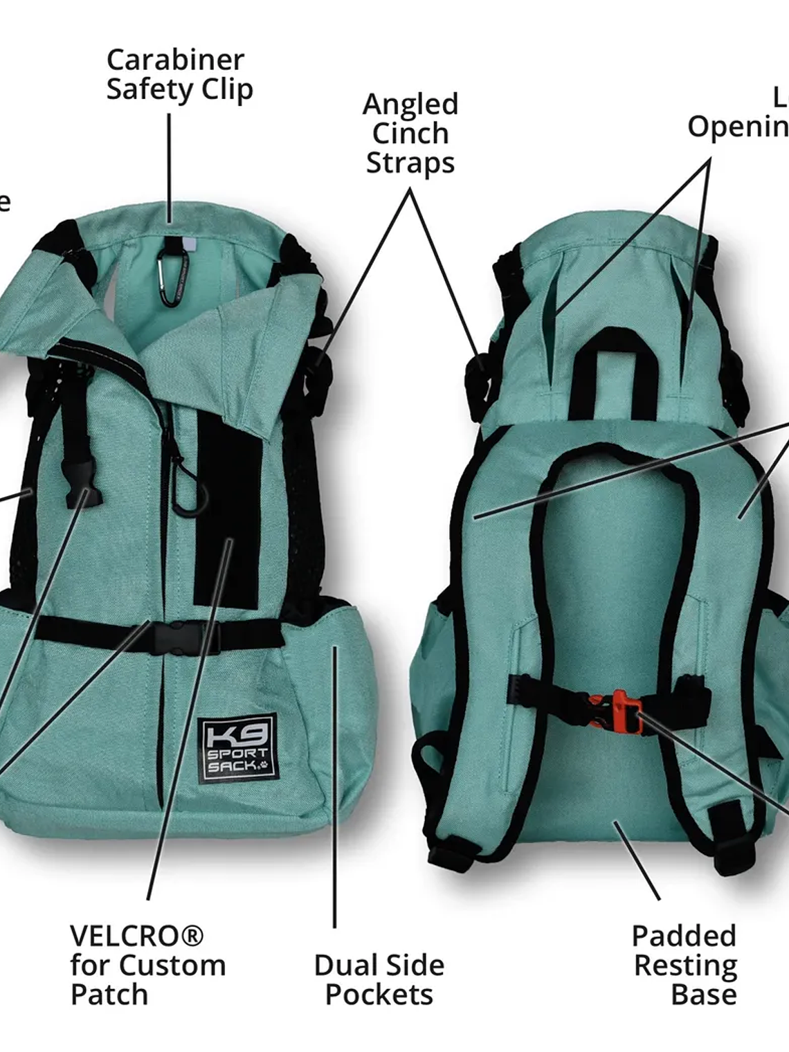 Air 2 | K9 Sport Sack® | Mochila Para Perros 4