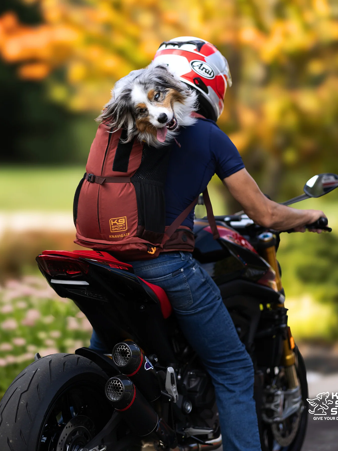 Knavigate | Mochila De Perro Con Soporte Interno y Cinturón Lumbar | K9 Sport Sack®  21