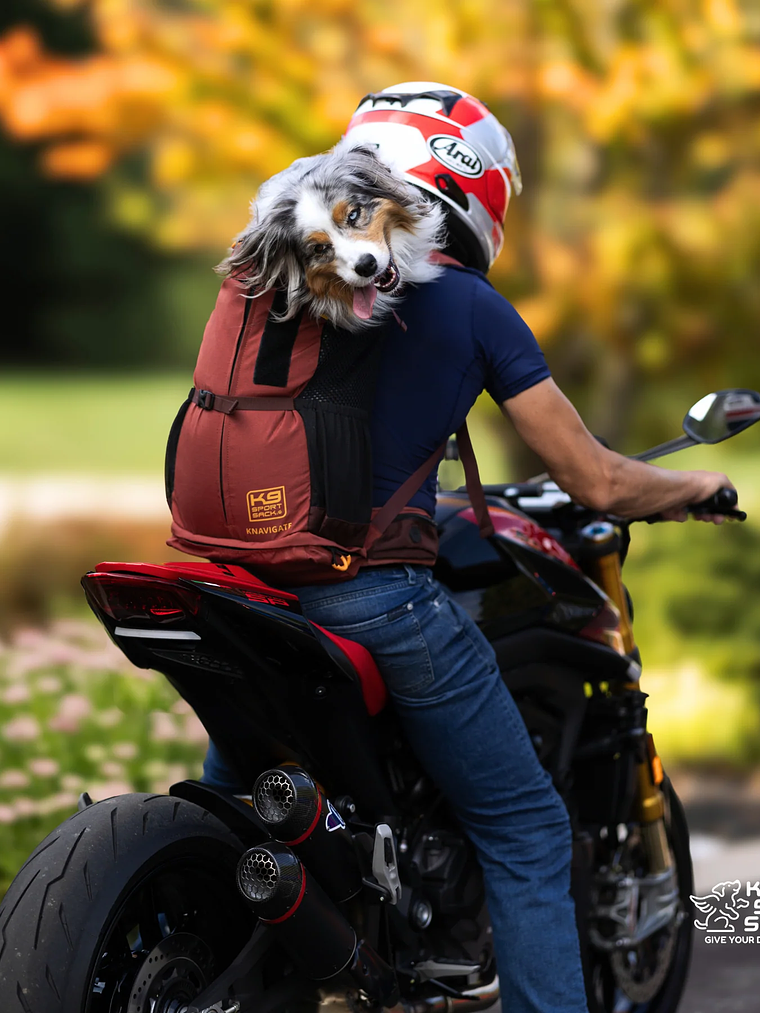 Knavigate | Mochila De Perro Con Soporte Interno y Cinturón Lumbar | K9 Sport Sack®  21