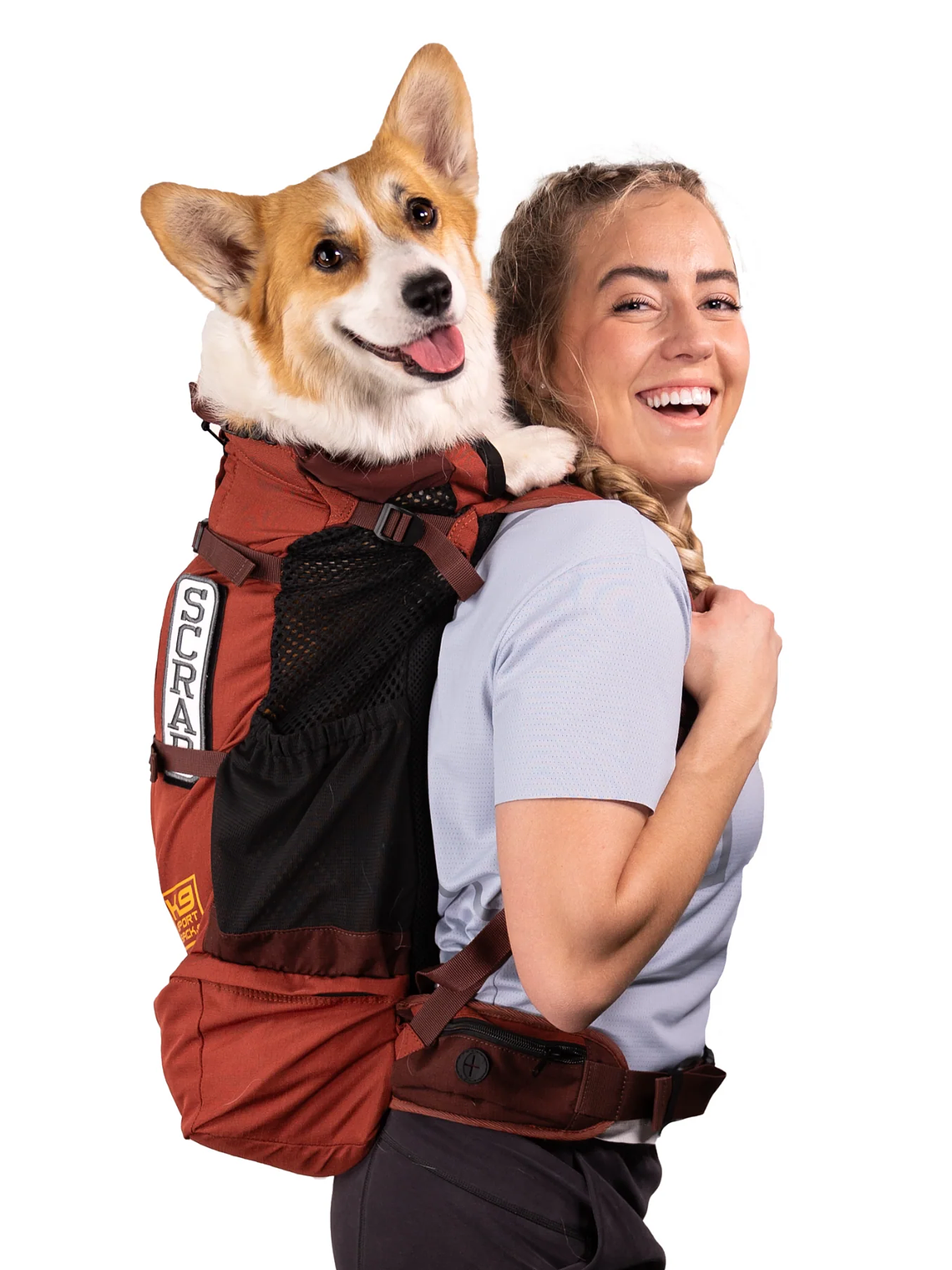 Knavigate | Mochila De Perro Con Soporte Interno y Cinturón Lumbar | K9 Sport Sack®  22