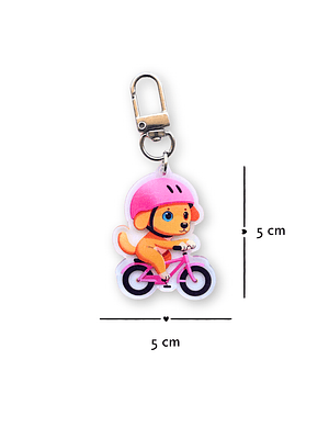 Llavero de Bandida Del Carmen - Dibujo