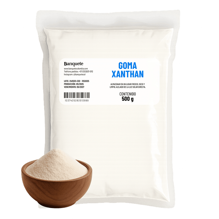 Goma Xanthan 100% Pura 2