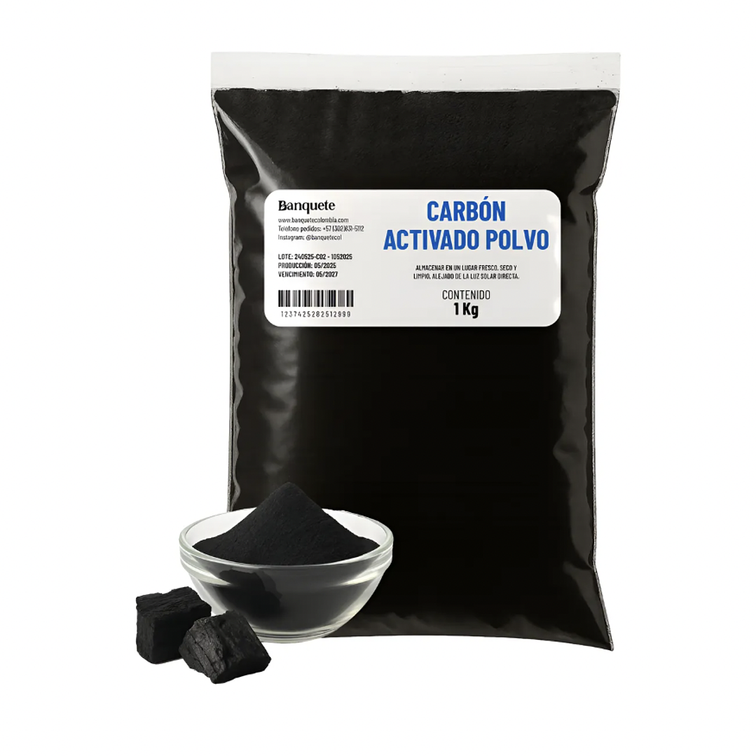 Carbón Activado en Polvo Puro 1