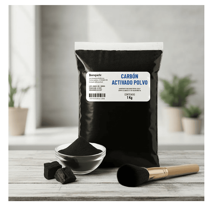 Carbón Activado en Polvo Puro 3