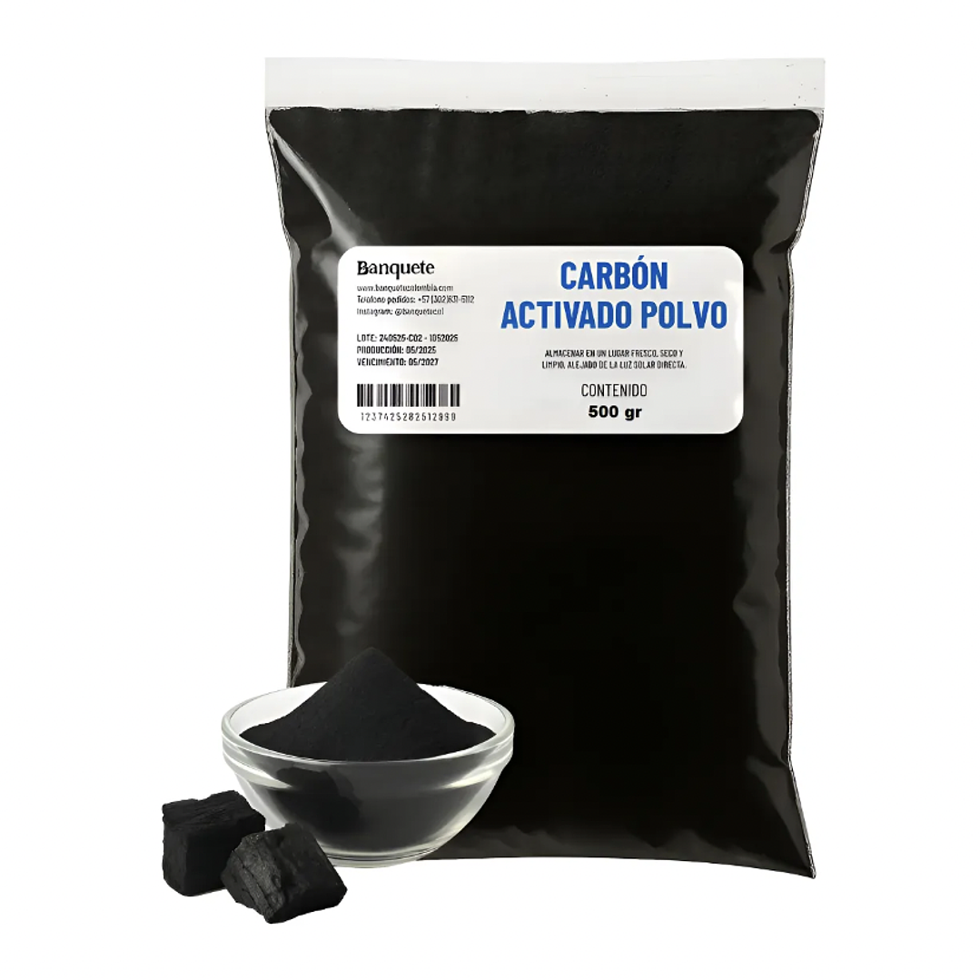 Carbón Activado en Polvo Puro 4