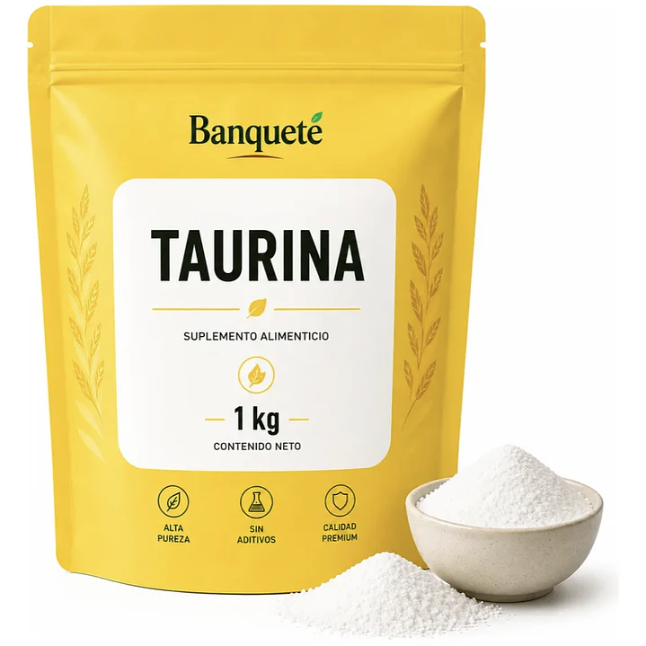Taurina en polvo pura natural Aminoacidos 1