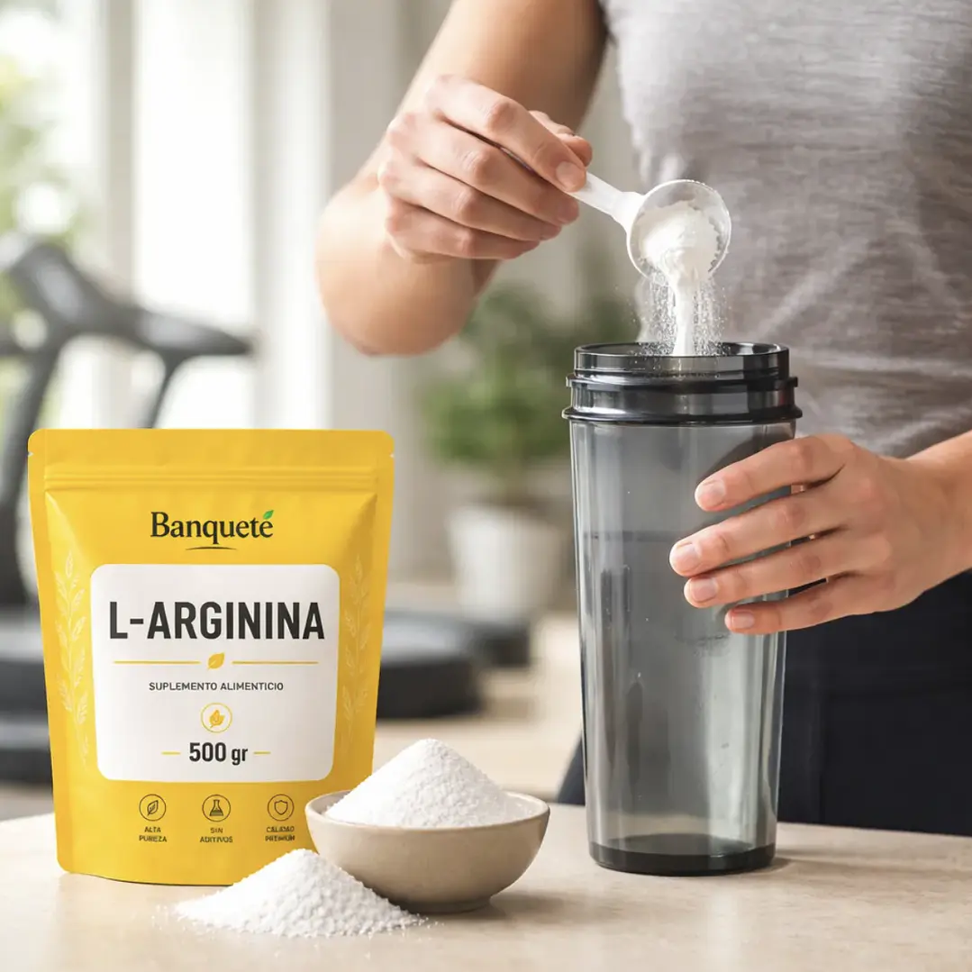 L-arginina En Polvo 100% Aminoacido Puro Sin Sabor 3