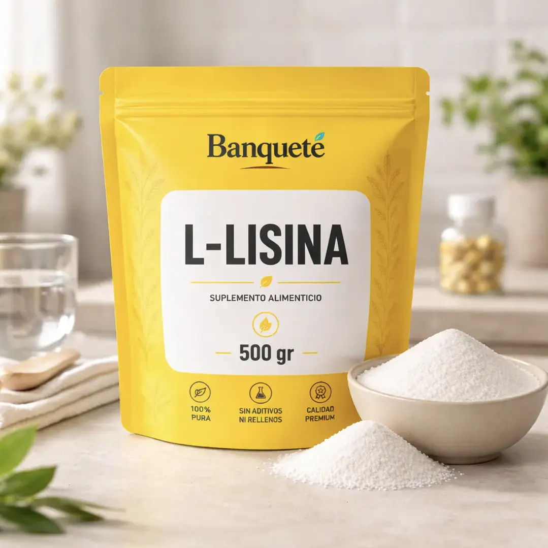 L- Lisina Aminoacido En Polvo 100% Puro Lysine Sin sabor 2