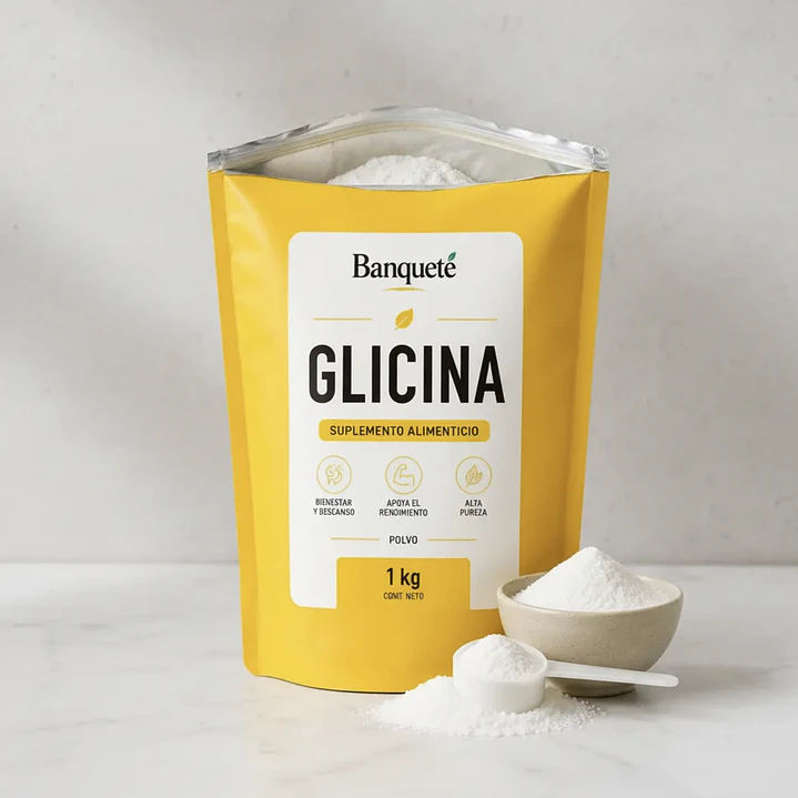 Glicina En Polvo Aminoacido 100 % Puro Glycine Natural 1