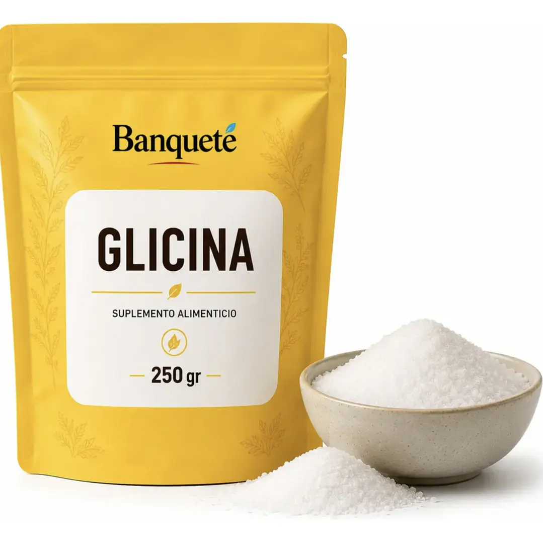 Glicina En Polvo Aminoacido 100 % Puro Glycine Natural 3