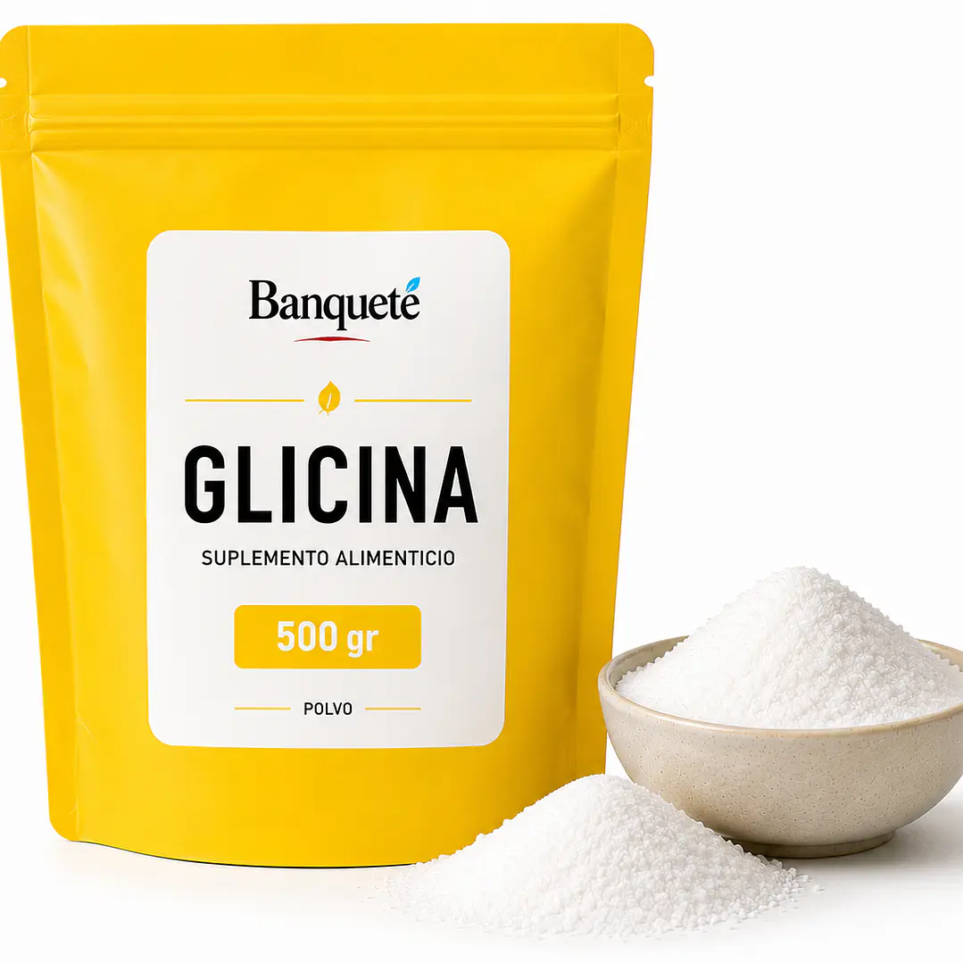 Glicina En Polvo Aminoacido 100 % Puro Glycine Natural 6