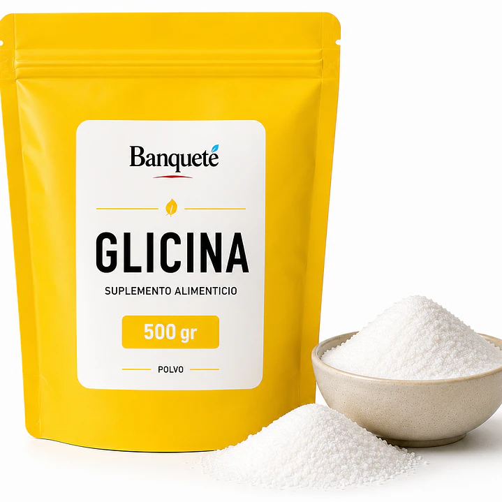 Glicina En Polvo Aminoacido 100 % Puro Glycine Natural 6