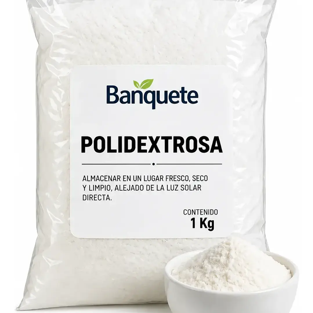 Polidextrosa Bolsa Transparente 1 Kg 1