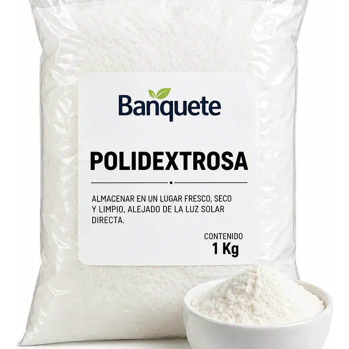 Polidextrosa Bolsa Transparente 1 Kg 1