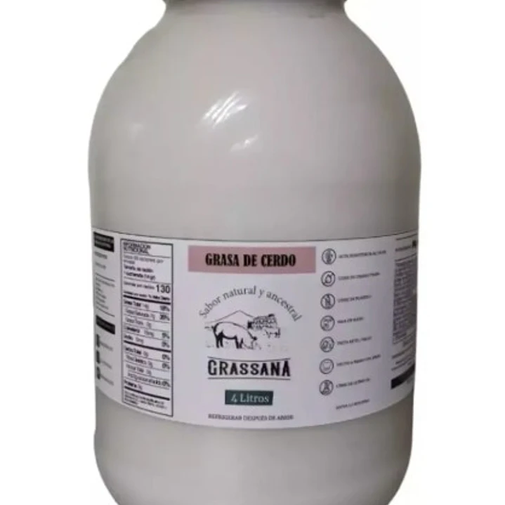 Manteca de cerdo Grassana 3