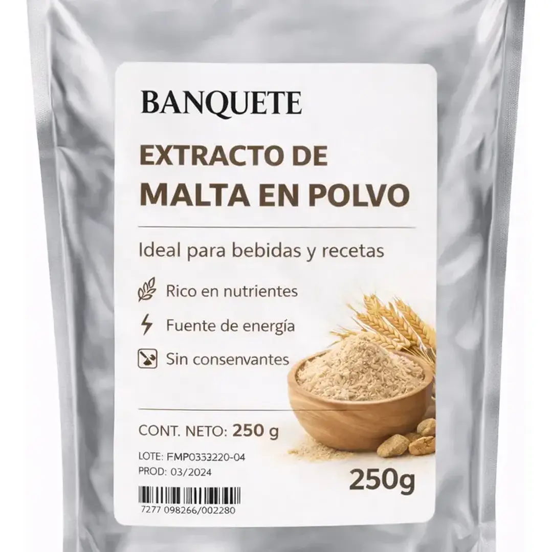 Extracto De Malta En Polvo 250 Gr  1