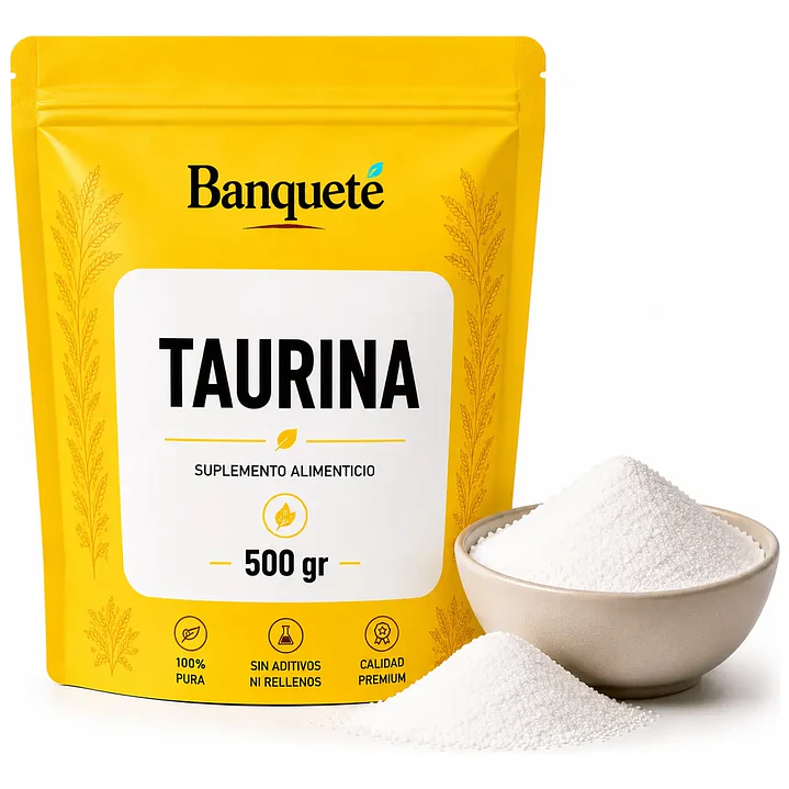 Taurina En Polvo 100% Aminoacido Puro Taurine 500g 1