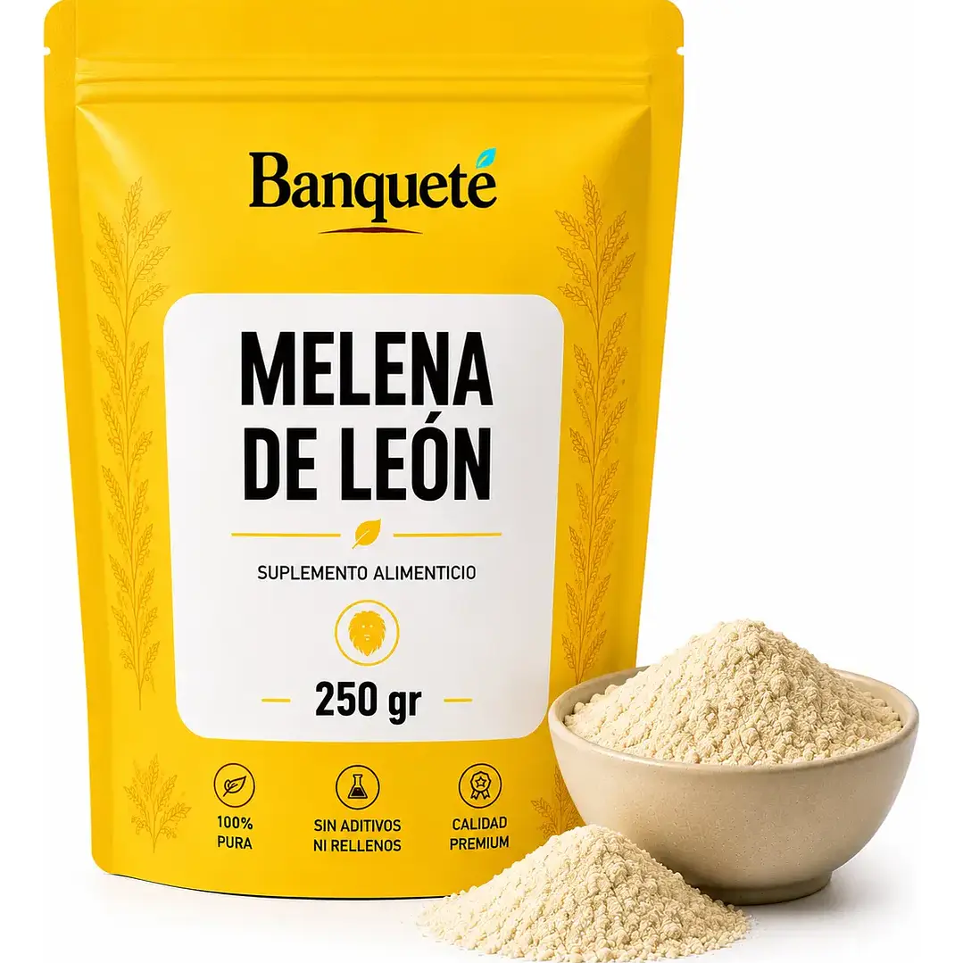 Melena De Leon 250 Gr En Polvo - 100 % Puro 1