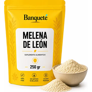 Melena De Leon 250 Gr En Polvo - 100 % Puro