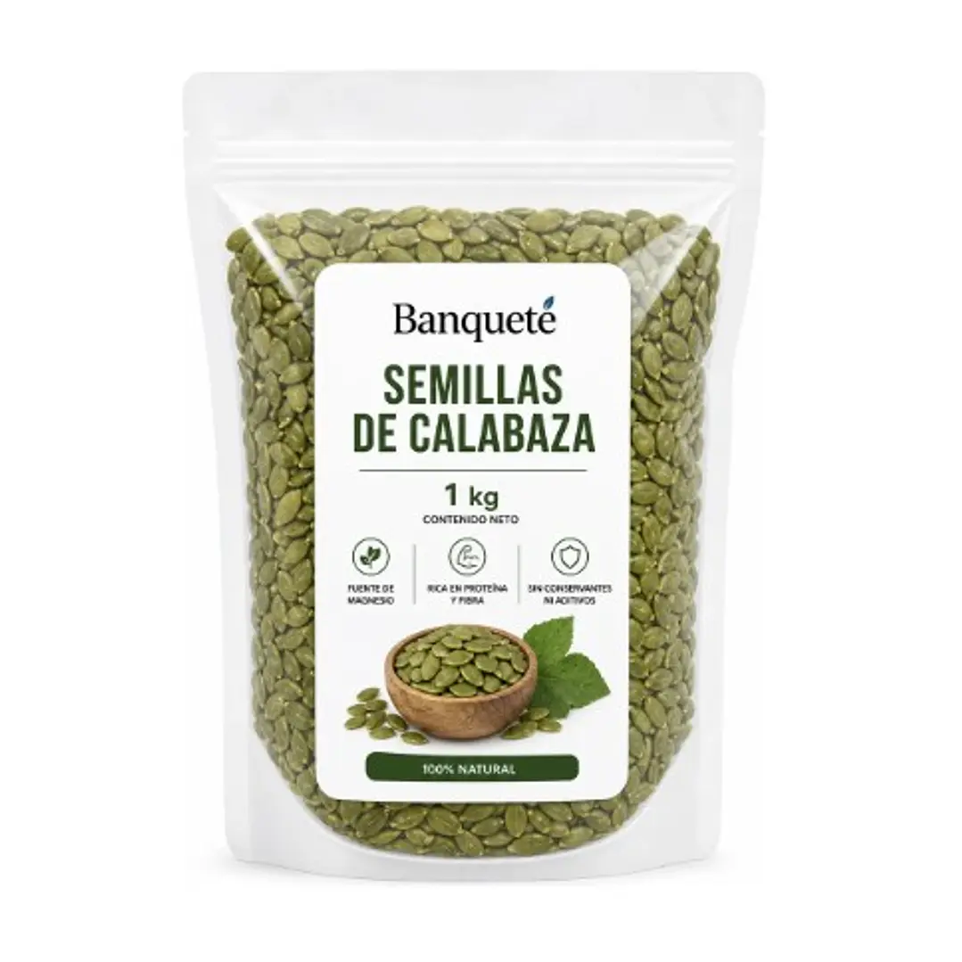 Semillas De Calabaza Verde Natural 1