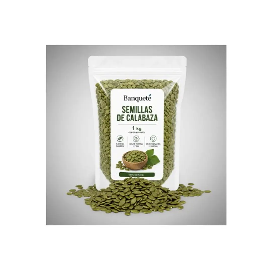Semillas De Calabaza Verde Natural 2