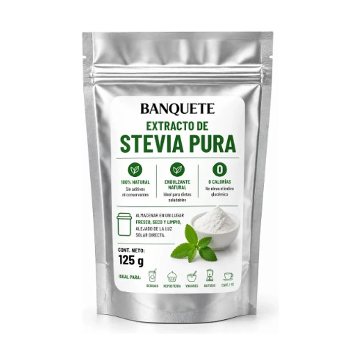 Extracto De Stevia Pura 125 Gr 1