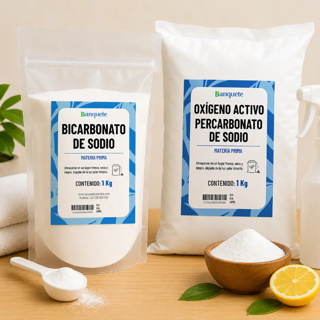 Promo Oxigeno activo de 1kg + bicarbonato de 1 kg 1