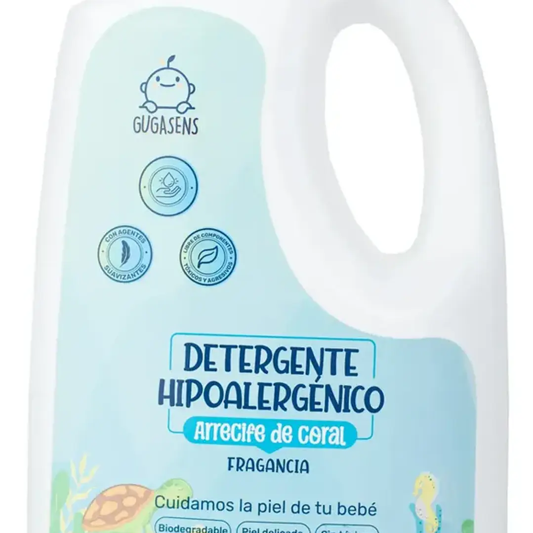 Detergente Hipoálergenico Gugasens Para Bebés  2