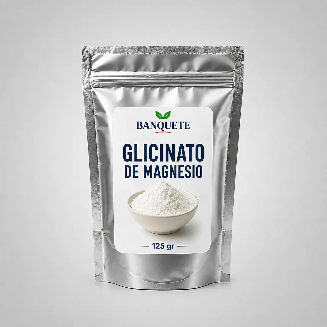 Glicinato de Magnesio en Polvo con alta pureza - Fuente de Magnesio 7