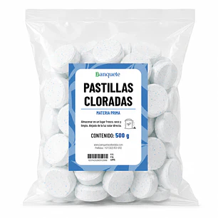 Pastillas Cloradas – Limpieza y Desinfección Multiuso