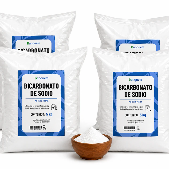 Bicarbonato de Sodio en Polvo - 100% puro - Multiuso para Hogar, Limpieza y Diferentes Preparaciones 6