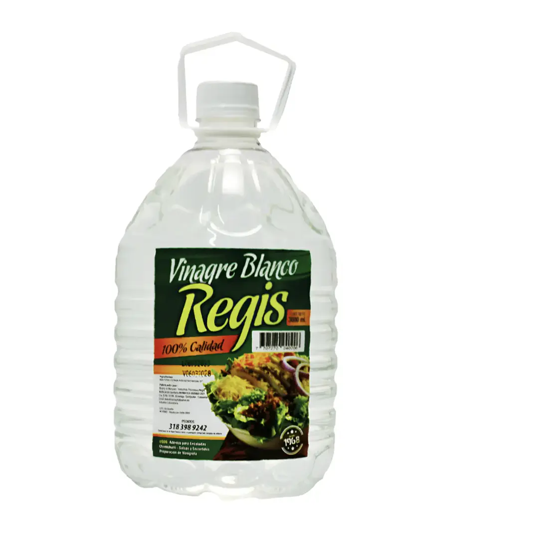 Vinagre Blanco Regis – Multiuso para Cocina y Limpieza del Hogar 1