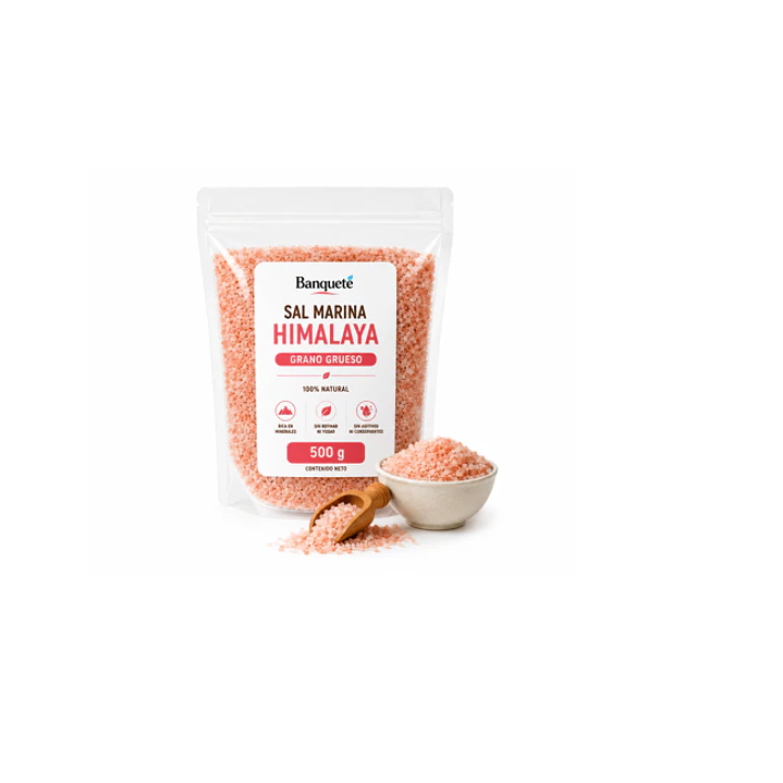 Sal Rosada del Himalaya Grano grueso – Ideal para Cocina y Diferentes Preparaciones 4