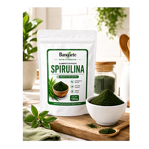 Espirulina en Polvo – Ingrediente Natural para Batidos, Bebidas y Preparaciones