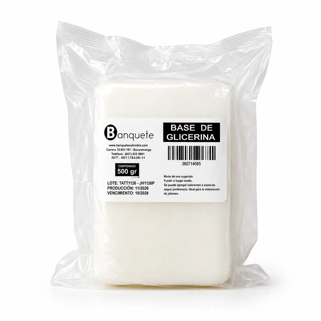Jabón Base de Glicerina – Ideal para Elaboración de Jabones Artesanales y Cosméticos 1