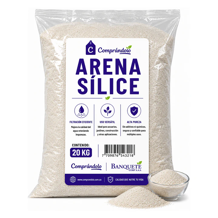 Arena Sílice- Sustrato Mineral - Manualidades 4