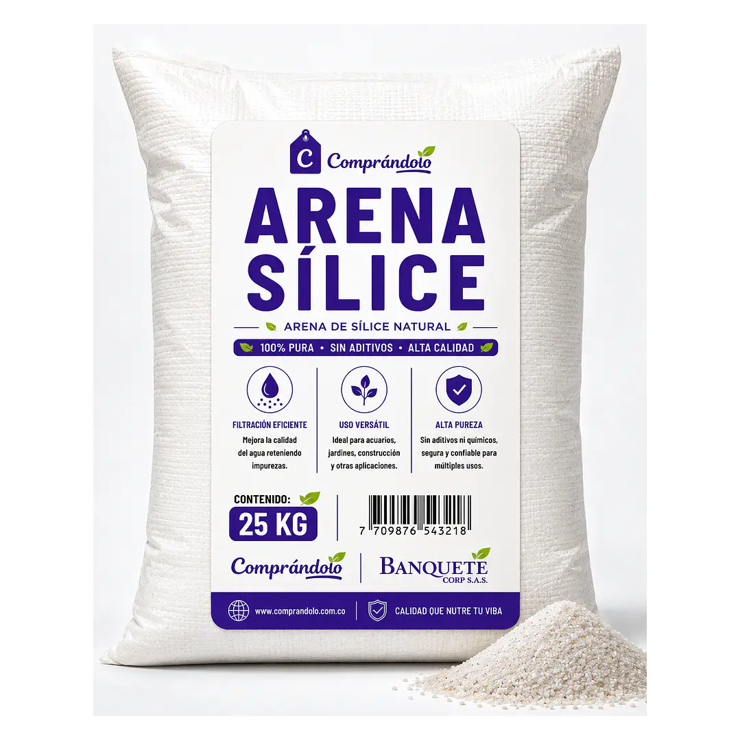 Arena Sílice- Sustrato Mineral - Manualidades 5