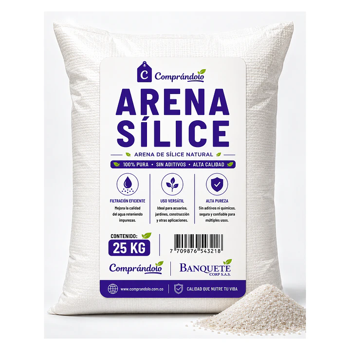 Arena Sílice- Sustrato Mineral - Manualidades 5