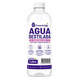 Agua Destilada - Pureza Garantizada