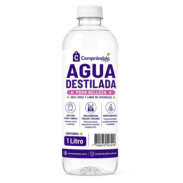 Agua Destilada - Pureza Garantizada 1