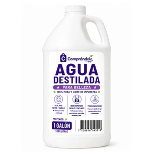 Agua Destilada - Pureza Garantizada