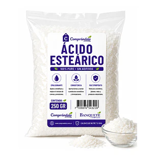 Ácido Esteárico Para Cremas y Jabones